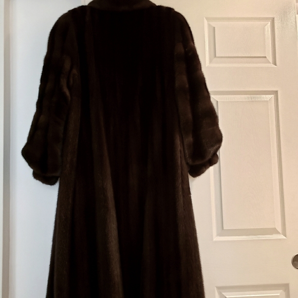 Marshall Fields Other - Full Length Mahogany Mink Coat